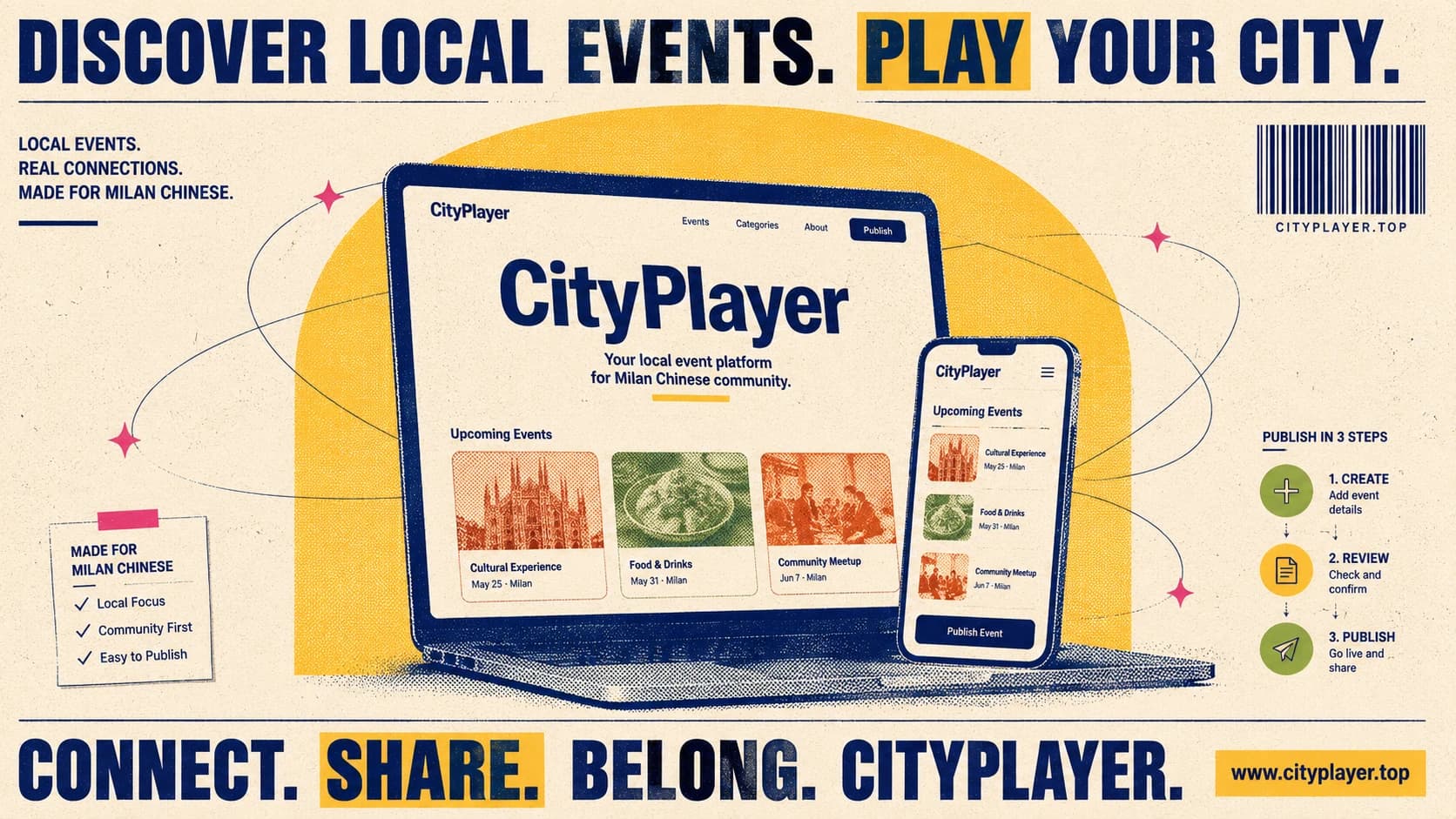 CityPlayer:不只是活动列表,而是本地活动系统